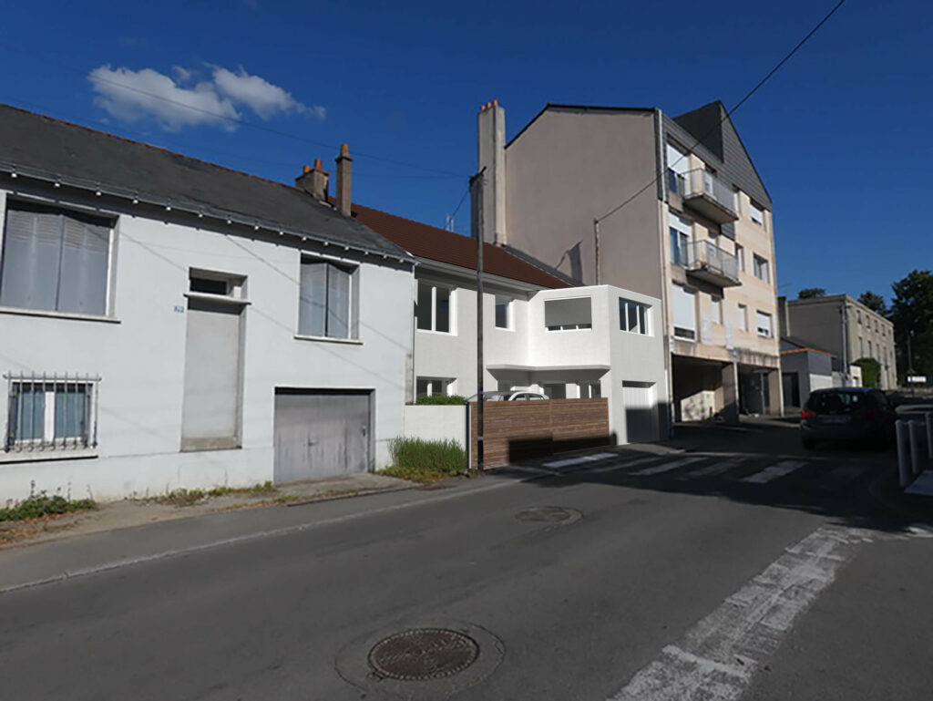 Extension d'une maison d'habitation à Rezé ATELIER STÉPHANE AIELLO architecte à Clisson